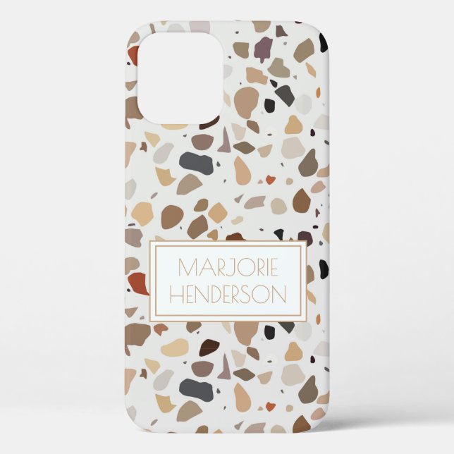 Personalized Terrazzo  Case-Mate iPhone Case (Back)