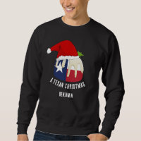 Personalized TEXAN CHRISTMAS Pudding