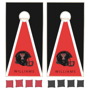 Personalized Texas Tech Football Cornhole Set