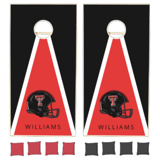 Personalized Texas Tech Football Cornhole Set