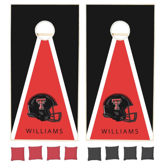 Personalized Texas Tech Football Cornhole Set (Set)