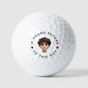 Personalized Text and Name  Golf Balls