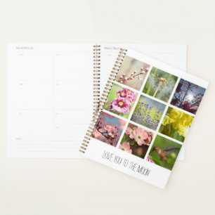Personalized Text and Photo Collage Planner