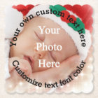 Personalized text and photo template