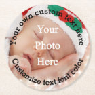 Personalized text and photo template