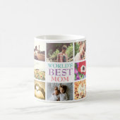 Personalized text custom photo collage coffee mug (Center)