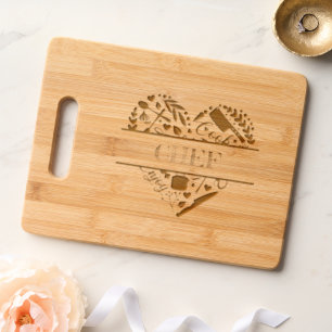 Personalized Text Cutting Board