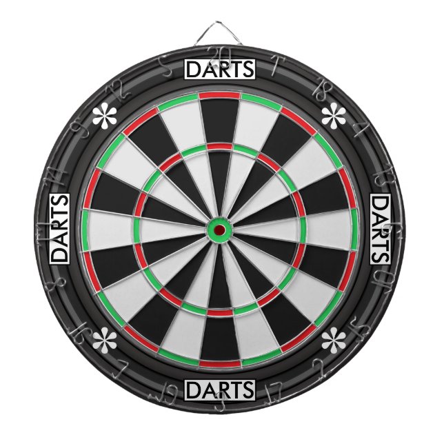 Personalized Text Dartboard (Front)