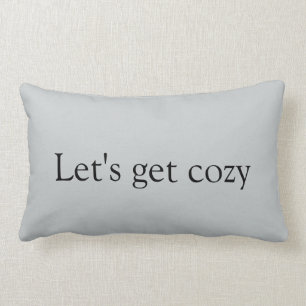 Personalized Text Lumbar Pillow