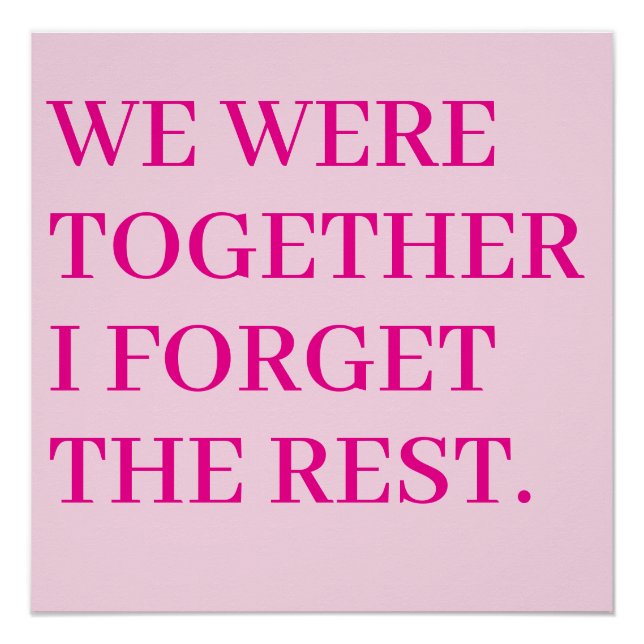 Personalized Text Wall Art Print Minimal Digital  (Front)