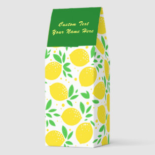 Personalized Text Yellow Lemons Roasted Coffee