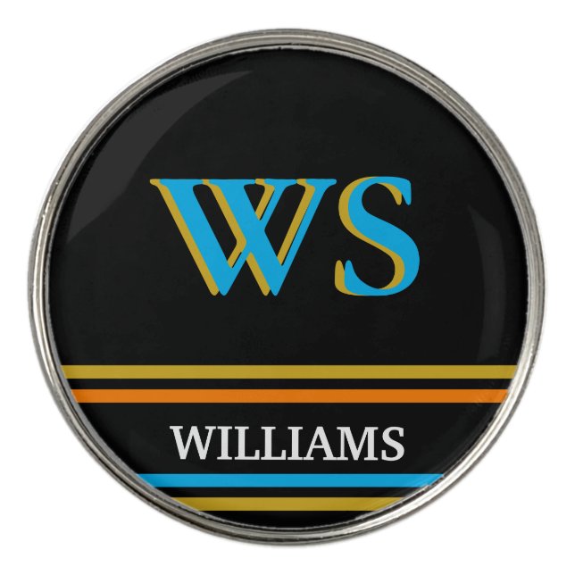 Personalized  Texture  Golf Ball Marker (Front)