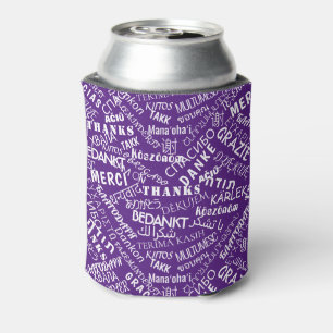 Personalized Thank You Can Cooler Gift Your Colors