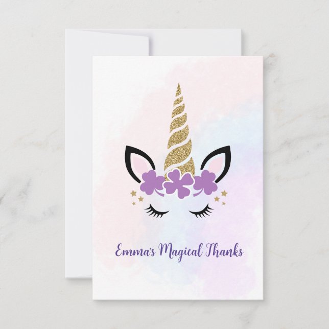 Personalized Thank You Card (Front)
