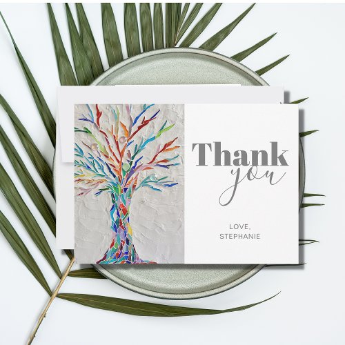 Personalized Thank You Card