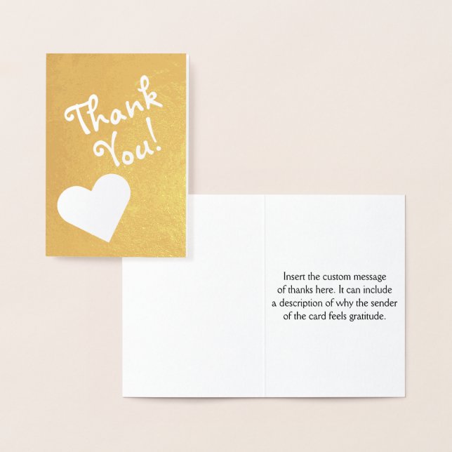 Personalized "Thank You!" Card (Display)