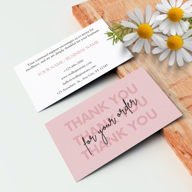 Personalized Thank You Card Business (Personalized Thank You Card Business)