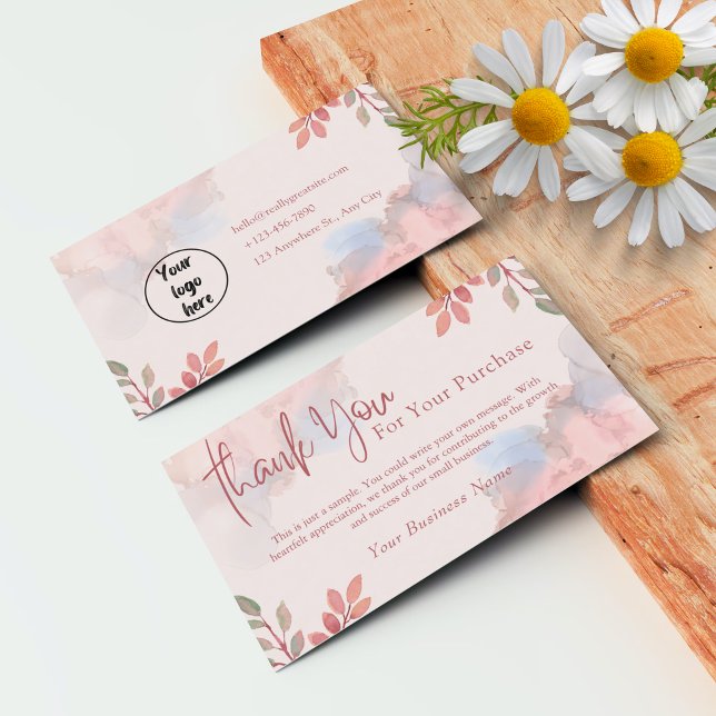 Personalized Thank You Card For Customer (Personalized Thank You Card For Customer)