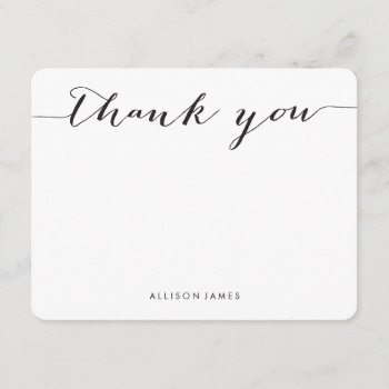 Personalized Thank You Cards by charmingink at Zazzle