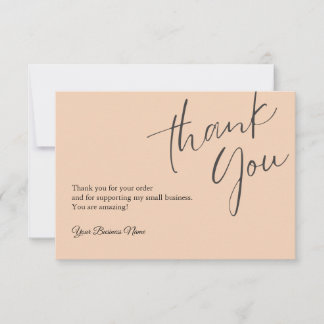 Personalized Thank You Cards Professional