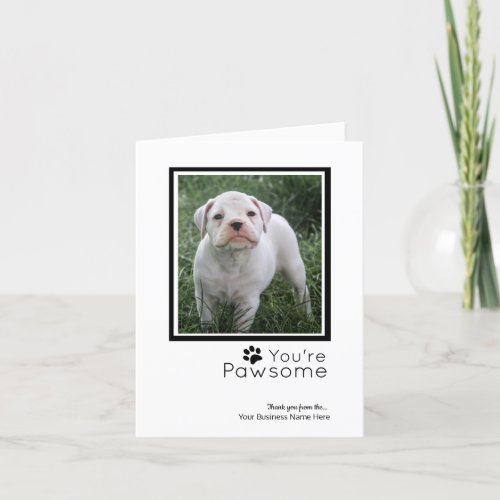 Personalized Thank You Cards_ Puppy Cards