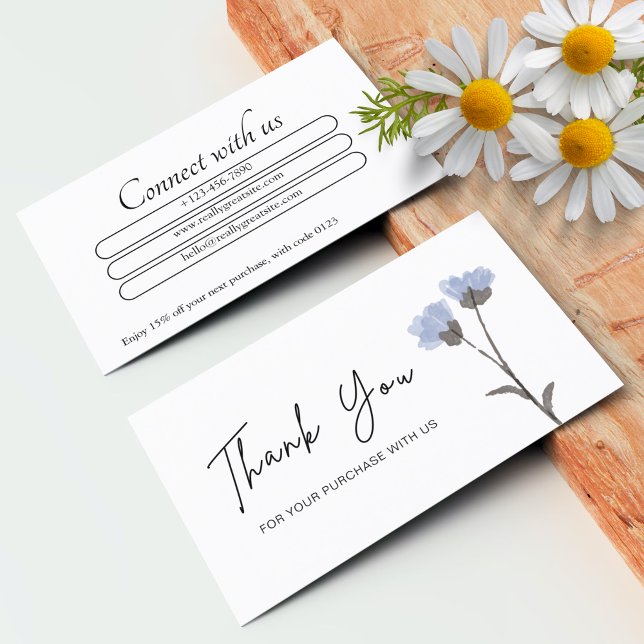 Personalized Thank You For Your Business Cards (Personalized Thank You For Your Business Cards)