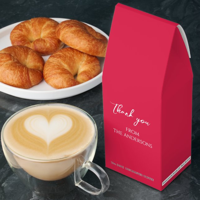 Personalized Thank You Gift  Roasted Coffee (Breakfast)
