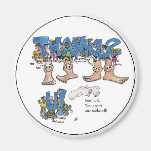 Personalized Thank You Magnet