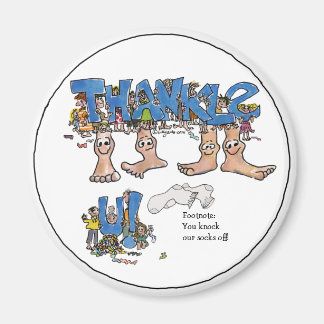 Personalized Thank You Magnet