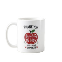 Personalized Thank You Teacher Helping Me Grow