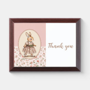 Personalized Thank You Vintage Plaque