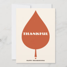 Personalized thanksgiving