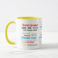 Personalized THANKYOU ANY Coworker BOSS Colleague Mug