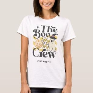 Personalized The Boo Crew Halloween T-Shirt