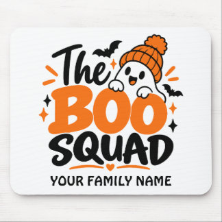 Personalized The Boo Squad Halloween Mouse Pad