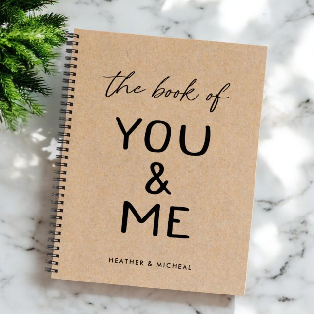 Personalized The Book of You and Me Couple Journal (Creator Uploaded)