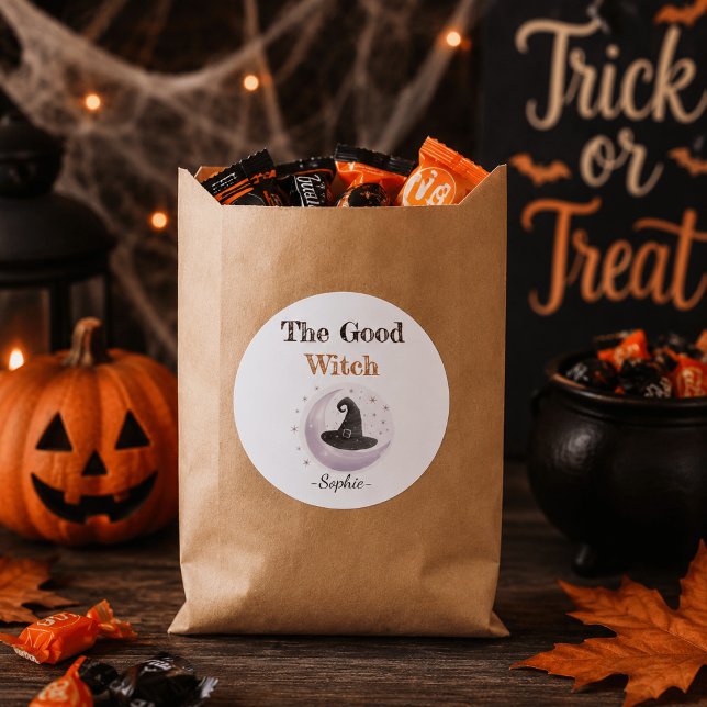 Personalized The Good Witch – Halloween Sticker (Creator Uploaded)