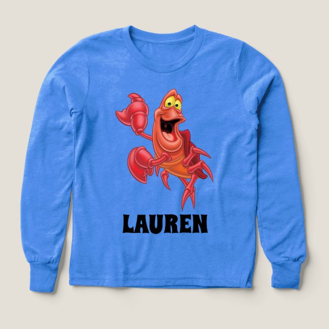 Personalized The Littler Mermaid's Sebastian Tri-Blend Shirts (Design Front)