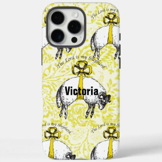 Personalized The LORD is my shepherd Psalm 23 iPhone 16 Pro Max Case