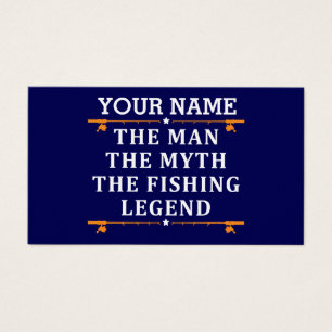 Personalized The Man The Myth The Fishing Legend
