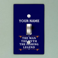Personalized The Man The Myth The Fishing Legend