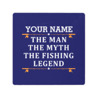 Personalized The Man The Myth The Fishing Legend