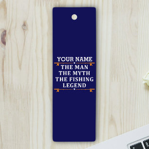 Personalized The Man The Myth The Fishing Legend Ruler
