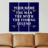 Personalized The Man The Myth The Fishing Legend