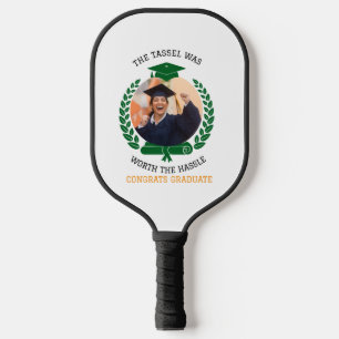 Personalized The Tassel Was Worth the Hassle Photo Pickleball Paddle