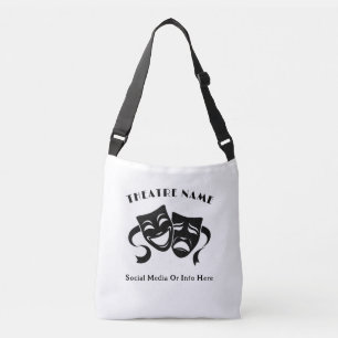 Personalized Theater Acting Class Logo Or Name Crossbody Bag
