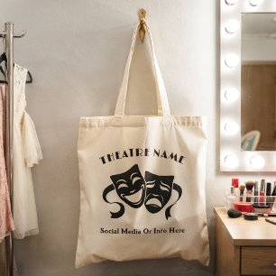 Personalized Theater Acting Class Logo Or Name Tote Bag