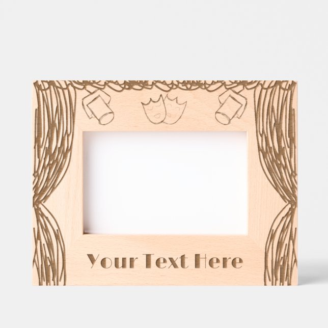 Personalized Theatre Frame Engraved Frames (Front)