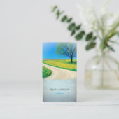 Personalized Therapist Psychologist Business Cart Business Card (Standing Front)
