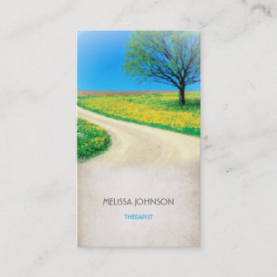 Personalized Therapist Psychologist Business Cart Card